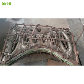 قالب دوراني من الألومنيوم المصبوب لسياج ملعب LLDPE